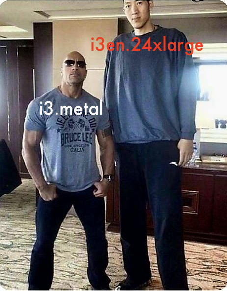 How big is this node? Sorta like this (note: The Rock, standing to the left, is 6'5" tall (200 cm)
